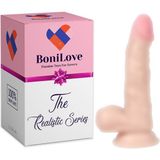 Bonilove The Realistik Series Eagle 17 cm Esnek Realistik Penis Dildo