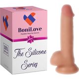 Bonilove The Silicone Series Ultra Yumuşak Çift Katmanlı 17 cm Realistik Dildo
