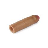 Bonilove Ultra Esnek Özel Silikonlu Sünnetsiz Esmer Penis Kılıfı