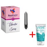Bonilove Ustalıkla Tasarlanan Titreşimli Mini Titreşimli Vibratör+Jel