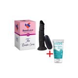 Bonilove Vücut Için Güvenli Malzemeden Üretilen 19 Cm 10 Modlu Realistik Yapay Dildo+Jel