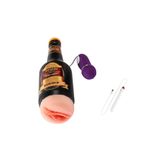 Bonilove Yüksek Kalite Silikondan Üretilmiş Titreşimli Yapay Vajina Mastürbatör+Isıtıcı