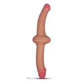 Bonilove Yumuşak Bükülebilir 31 Cm Çift Taraflı Dildo