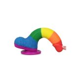 Bonilove Yumuşak Dokulu Gökkuşağı Renkli Dildo 20 Cm