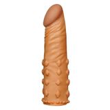 Bonilove Yumuşak Ve Gerçeklik Hissi Verebilen Tırtıklı 5 Cm Uzatmalı Penis Kılıfı