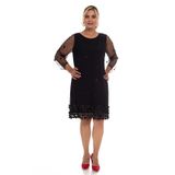Bonita 1555 BB 3D Baskılı Eteği Astarlı Kısa Elbise