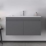 Bonitobagno Capri 100 cm Antrasit Banyo Dolabı Alt Modül