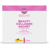 Bonivias Beauty Collagen Cure Saf Hidrolize Kollajen, Hyaluronik Asit, İnulin, Elastin, Koenzim Q10, Vitaminler ve Mineraller İçeren Takviye Edici Gıda Hidrolize kollajen Tip 1-3 30 Şase