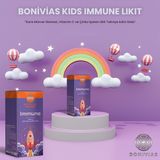 Bonivias Kids Immune Likit Çocuklar İçin Kara Mürver Ek İ Vitamin C Ve Çinko İçeren Likit Takviye Edici Gıda