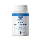 Bonivias Male Erkekler için Ginseng Ekstresi, Vitaminler ve Mineraller İçeren Takviye Edici Gıda