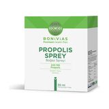 Bonivias Propolis Boğaz Spreyi / Propolis, Nane, Okaliptus, Karanfil, ve Mentol içeren Likit Takviye Edici Gıda