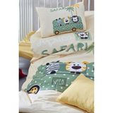 Bonjardin Home Safari 3D Dijital Baskılı Pamuklu Bebek Nevresim Takımı 100x150cm ve 120x160cm