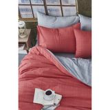 Bonjardin Home Tek Kişilik Çift Taraflı 160x220 cm Turuncu Nevresim Takımı
