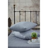 BonjardinHome 2'li 50x70 Ranforce Gri Yastık Kılıfı