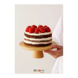 Bonjour Gift & Hobby Mien 25 Cm Ayaklı Pasta Sunumluğu Dekoratif Tabak
