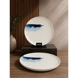 Bonna 2'li Blue Wave Hygge 28CM Çukur Tabak 1500 cc Risotto / Salata / Gourmet /sulu Yemek / Servis - Çok Renkli