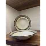 Bonna 2'li Cortado Spiral Gourmet Çukur Tabak 24 cm 400 cc Salata/bowl/sulu Yemek/makarna - Çok Renkli
