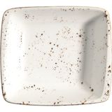 Bonna 2'li Grain Moove Çukur Tabak 19X17 cm - Renkli