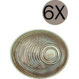 Bonna Coral 20x17 6lı Takım Sunum Tabağı