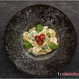 Bonna Cosmos Serisi 28 Cm Makarna Tabağı - Siyah