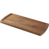 Bonna Dikdörtgen Sunum Tahtası 34*15 Cm Fincansız - Ahşap