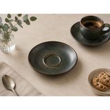 Bonna Gloıre Gourmet Kahve Fıncan Tabağı 16 cm - Koyu Yeşil