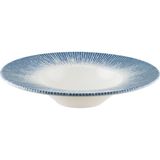 Bonna Iris Denim Banquet 6 Adet 28 cm 400 cc Porselen Çukur Tabak