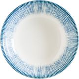 Bonna Iris Denim Gourmet 12 Adet 15 cm 330 cc Porselen Çukur Tabak