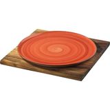 Bonna Kare Pizza Tahtası 34 * 34 cm Tabaksız gönderilecektir.