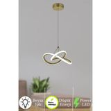 Bonna Modern Sarkıt Power LED Avize Beyaz Işık - Eskitme Kasa