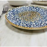 Bonna Porselen Alhambra Serisi 6’lı 19 cm Tatlı Tabağı Seti