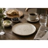 Bonna Porselen Grain Gourmet Düz Tabak 17 Cm 12'Li