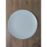 Bonna Porselen Iris White Serisi 6'Lı 27 Cm Düz Servis Tabağı