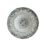 Bonna Porselen Luca Mozaik Çukur Tabak 28 cm 400 cc 2'li