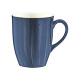 Bonna Porselen Mug Kupa Takımı 6 Kişilik 330 cc - 330 ml - Lacivert