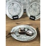 Bonna Porselen Odette Serisi 6’lı Tatlı Tabağı 19 cm ODTOLGRM19DZ