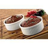 Bonna Porselen Optiva Rölyefli 6’li 210 cc Sufle Kabı - 210 ml