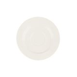 Bonna Porselen Rita Çay Fincan Tabağı, 16 cm, Beyaz