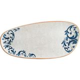 Bonna Porselen Viento Vago Dikdörtgen Tabak 36 cm 2'li