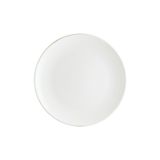 Bonna Retro Gourmet 12 Adet 25 cm Yeşil Kenar Çizgili Porselen Düz Tabak