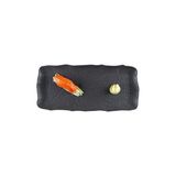 Bonna Shade Dikdörtgen Tabak 33x23 cm Siyah Sunum Tabağı