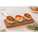 Bonnami 1 Adet Terracota Vanta Premium Porselen Kase 8 cm 60 cc - Modern Sosluk Reçellik ve Mini Sunum Kasesi - 1 Adet Porselen Kase 8 cm 60 cc