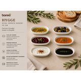 Bonnami Bonna Hygge Oval Servis Kasesi 10 cm - Premium Porselen Sosluk ve Reçellik - 1 Adet Bonna Hygge Oval Servis Kasesi 10 cm - Premium Porselen Sosluk ve Reçellik - Beyaz