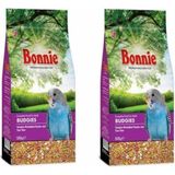Bonnie Muhabbet Yemi 500 gr * 2 Adet Tam Yiyecek Premium Karışık Kuş Yemi