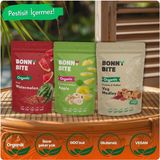 Bonny Bite KURUTULMUŞ ORGANİK KARPUZ, ELMA & SEBZE 3'LÜ PAKETİ - 1 Adet