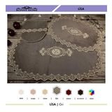 Bonny Home 3'lü Lisa Gri Dantelli Çeyizlik Klozet ve Banyo Halısı