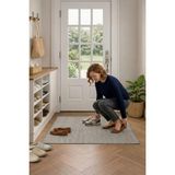 Bonny Home Antrasit Antre Paspası Kapı Içi Mekan Giriş Halısı Kapı Önü Porlo -7127 - 60 x 100