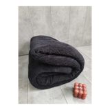 Bonny Home Aurora Siyah Çift Kişilik Welsoft Peluş Battaniye, 185x220 cm, AuroraBattaniyeÇift
