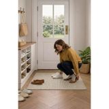 Bonny Home Bej Antre Paspası Kapı İçi Mekan Giriş Halısı Kapı Önü Porlo -7128