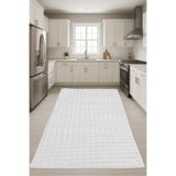 Bonny Home Bubble Krem Mutfak Halısı, 80 x 200 cm, Leke Tutmaz, Yıkanabilir, Kaymaz Taban